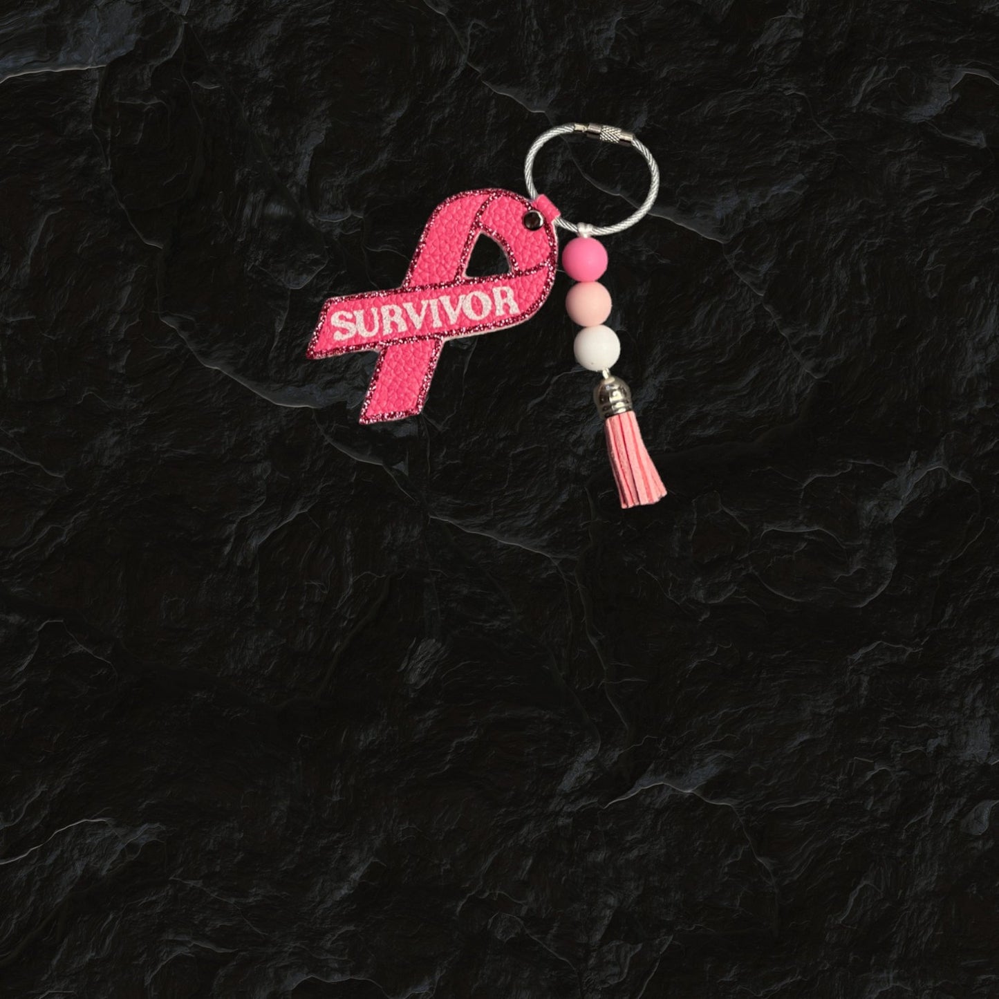 Breast Cancer Awareness Bag Charms