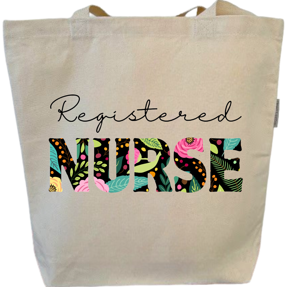 Custom Nurse Tote Bag
