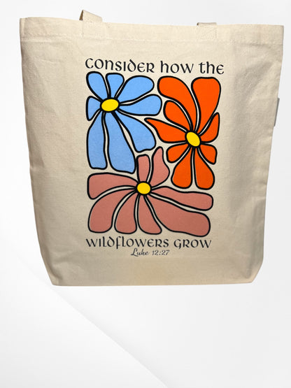 Wildflower Tote Bag