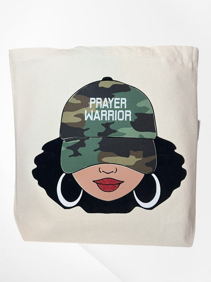 "Brandy" Camo Cap Tote Bag