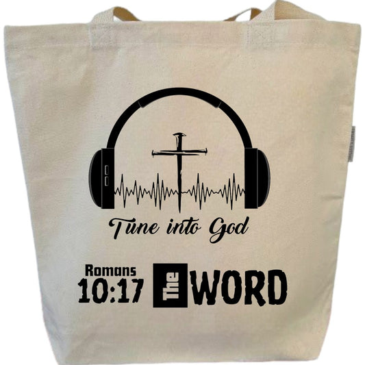 Bible Verse Tote Bag